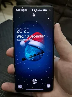 Blue Samsung galaxy s10