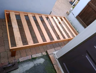 Pine Single Bed with Cloud Nine mattress.