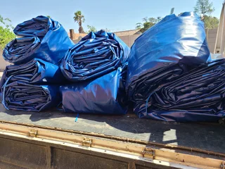 Heavy Duty (700gsm) Pvc Truck Covers/tarpaulins And Cargo Nets.all Sizes And Colours