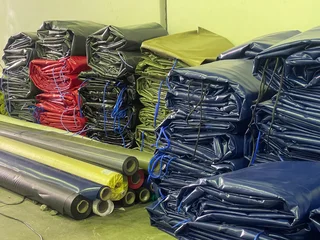 Ready Made,quality Pvc Tarpaulins And Cargo Nets For Superlink And Tri-axle: 0738792098