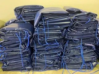 6m X 6m,9m X 9m,10m X 9m,12m X 9m,16m X 9m,18m X 9m Quality Pvc Truck Tarpaulins And Cargo Nets