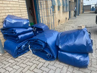 6m x 6m,9m x 9m,10m x 9m,12m x 9m,16m  x 9m heavy duty pvc tarpaulins and cargo nets : 0738792098