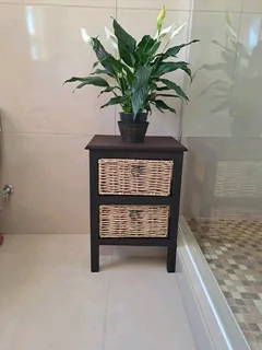 Basket drawers and side tables