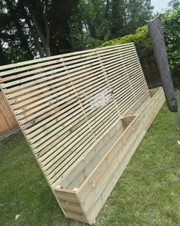 Planter boxes ,trellises and fencing