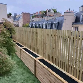 Planter boxes ,trellises and fencing