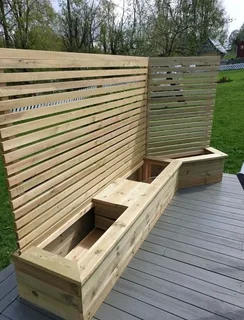 Planter boxes ,trellises and fencing