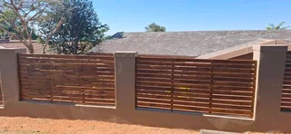 Planter boxes and trellises and fencing