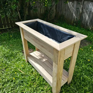 Planter boxes and trellises and fencing