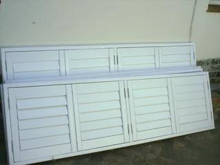 Interior Window Timber Shutters x 4