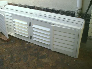 Interior Window Timber Shutters x 4