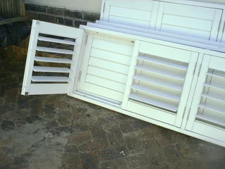Interior Window Timber Shutters x 4