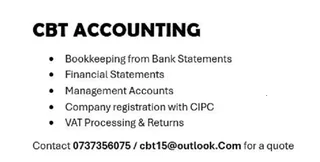 Bank Statements, Bookkeeping & Reporting