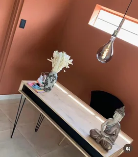 2 office desks and a console table for sale