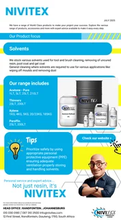 Solvents and Surface tissue - Kwa-Zulu Natal Area