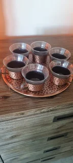 Vintage Copper Tea Set