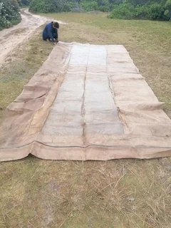 Canvas wall 6.5m by 2.5m(make me an offer)