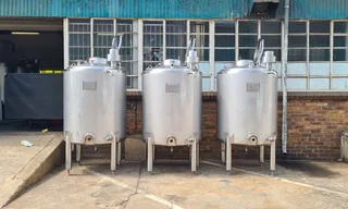 1000L Stainless Steel Tanks Jacketed