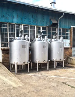 1000L Stainless Steel Tanks Jacketed