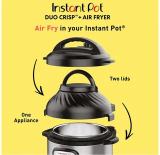 INSTAPOT DUO PRESSURE POT &amp; AIRFRYER IN ONE UNIT!