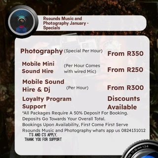 Rsounds Music and Photography January Specias