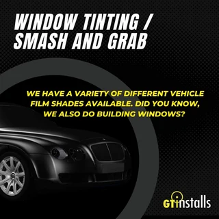 Smash and Grab window film installations - We come to you!