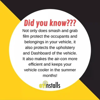 Smash and grab installation done onsite - We come to you!