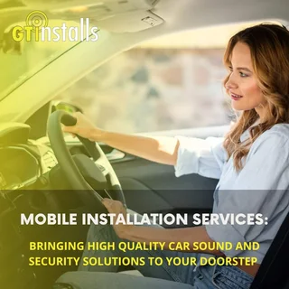 Mobile car sound and security installations - We come to you!