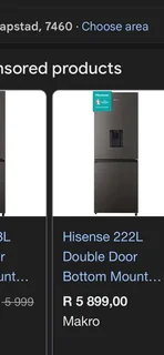 Hisense Fridge 222L Titanium With Water Dispenser