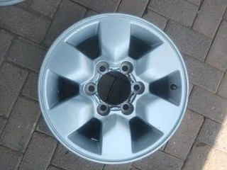15Inch TOYOTA HILLUX Magrims 6Holes WTH NO CENTRE CAPS A Set Of Four On Sale.