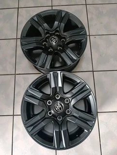 6holes 17inch Toyota Fortuna Magrims 6holes A Set Of Four On Sale.