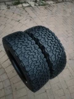 265/65r18 Bf Goodrich All-terrain Ko2 Tyres A Set Two On Sale.