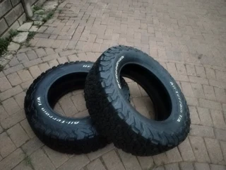 265/65R18 BF GOODRICH ALL-TERRAIN KO2 Tyres A Set TWO On Sale.