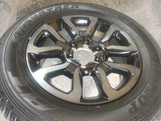 ONE 18Inch TOYOTA HILLUX Magrim &amp; DUNLOP GRAND TREK Tyre 265 60R18 On Sale.