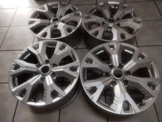 18inch 6holes Isuzu Dmax Magrims Silver A Set Of Four On Sale.