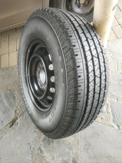 One 255/70r16 Continental Cross Contact Tyre &amp; 16inch Ford Ranger Standard Steel Rim On Sale.