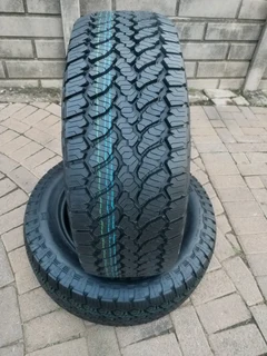 GENERAL GRABBER AT 3 Tyres 265 60R18 A set of four on sale.