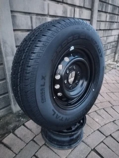 One 16inch Ford Ranger Standard Steel Rim & Continental Cross Contact Tyre 255/70r16 On Sale.