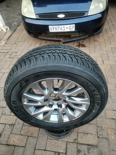 One 18inch Toyota Fortuna /hillux /prado Magrim & Dunlop Grand Trek Tyre 265 60r18 On Sale.