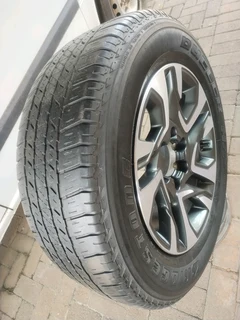ONE 265 60R18 BRIDGESTONE DUELER H/T Tyre &amp; 18Inch TOYOTA HILLUX /FORTUNA Magrim On Sale.