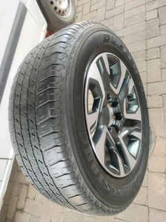ONE 265 60R18 BRIDGESTONE DUELER H/T Tyre &amp; 18Inch TOYOTA HILLUX /FORTUNA Magrim On Sale.