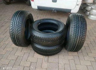 265 60R18 DUNLOP GRAND TREK Tyres A set of four on sale.