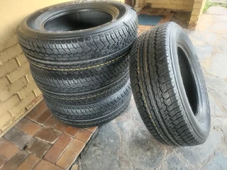 255 65R17 DUNLOP GRAND TREK Tyres A set of four on sale.