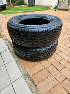 DUNLOP GRAND TREK Tyres 265 60R18 A set of four on sale /60 R18 A set of four on sale.