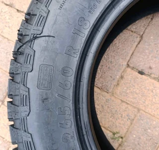 265 60R18 GENERAL GRABBER AT 3 Tyres A Set of four on sale..