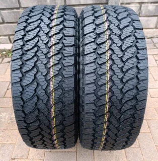 265 60R18 GENERAL GRABBER AT 3 Tyres A Set of four on sale..