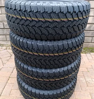 265 60R18 GENERAL GRABBER AT 3 Tyres A Set of four on sale..