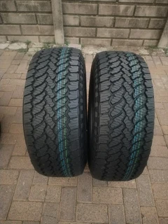 265 60R18 GENERAL GRABBER AT 3 Tyres A Set Of Four On Sale