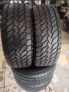 265 60R18 GENERAL GRABBER AT 3 Tyres A set of four on sale .