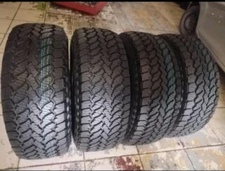 265 60R18 GENERAL GRABBER AT 3 Tyres A set of four on sale .