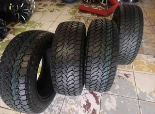 GENERAL GRABBER AT 3 Tyres 265 60R18 A set of four on sale.
